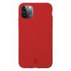 Ochranný silikonový kryt Cellularline Sensation pro Apple iPhone 12 Pro Max, červený