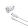 Autonabíječka CellularLine microUSB 2A s kabelem