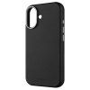 Kožený kryt FIXED MagLeather pro Apple iPhone 17 s podporou MagSafe, černý