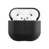 Kožené pouzdro FIXED PodsLeather pro Apple AirPods 4 (Barva Černá)