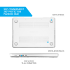 Ochranné pouzdro FIXED Pure pro Apple MacBook Air 13,6" (2022–2026), čiré