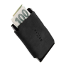Kožená peněženka FIXED Tiny Wallet z pravé hovězí kůže,černá