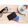 Kožená peněženka FIXED Tiny Wallet z pravé hovězí kůže,černá