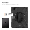 Odolné pouzdro se stojánkem FIXED Rugged Tab Case pro Apple iPad Pro 11 (2024) (2024)/M5 (2025), černé