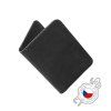 Kožená peněženka FIXED Wallet XL, černá (Barva Černá)