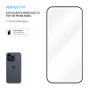 Ochranné tvrzené sklo FIXED Full-Cover pro Apple iPhone 16e, černé