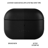 Kožené pouzdro FIXED PodsLeather pro Apple AirPods 3 (Barva Černá)