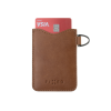 Kožené pouzdro na karty FIXED Cards (Barva Hnědá)