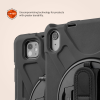 Odolné pouzdro se stojánkem FIXED Rugged Tab Case pro Samsung Galaxy Tab A11+, černé