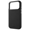 Kryt FIXED MagLeather pro Apple iPhone 17 Pro s podporou MagSafe, veganská kůže, černý