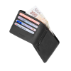 Kožená peněženka FIXED Classic Wallet z pravé hovězí kůže, černá (Barva Černá)