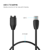Nabíjecí USB-C kabel FIXED pro Garmin Forerunner/Fenix/Venu/Vívoactive/Instinct, 2 m, černý