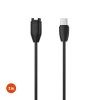 Nabíjecí USB-C kabel FIXED pro Garmin Forerunner/Fenix/Venu/Vívoactive/Instinct, 2 m, černý