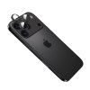 Ochranná skla čoček fotoaparátu FIXED Armor Camera Glass pro Apple iPhone 17 Pro/Pro Max, černá