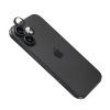 Ochranná skla čoček fotoaparátu FIXED Armor Camera Glass pro Apple iPhone 17, černá