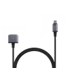 Nabíjecí opletený kabel FIXED USB-C/MagSafe 3, 140W, 2 m, šedý