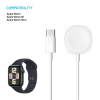 Nabíjecí USB-C kabel FIXED pro Apple Watch, bílý