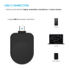 Nabíjecí USB-C adaptér FIXED pro Samsung Galaxy Watch kompatibilní s Powerstation Uni, černý