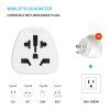 Adaptér FIXED USA Adapter pro EU/UK/AUS do USA zásuvek, bílý