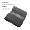 Horizontální kožené pouzdro FIXED Posh se zavíráním (Barva Černá, Velikost 6XL)