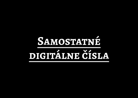 samostatné čísla