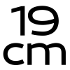 19 cm