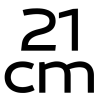 21 cm