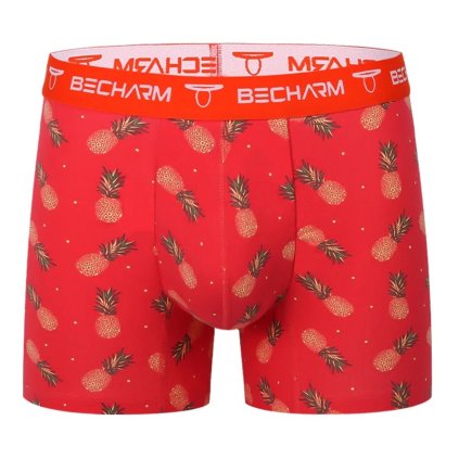 BECHARM BAMBOO SOFT ANANAS jemné komfortní bambusové boxerky