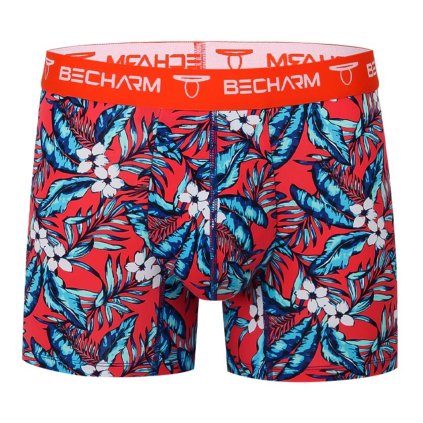 BECHARM BAMBOO SOFT TROPICAL jemné komfortní bambusové boxerky