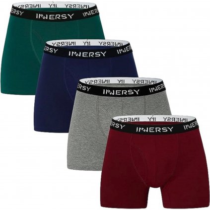 Boxerky, sada 4ks INNERSY LONG