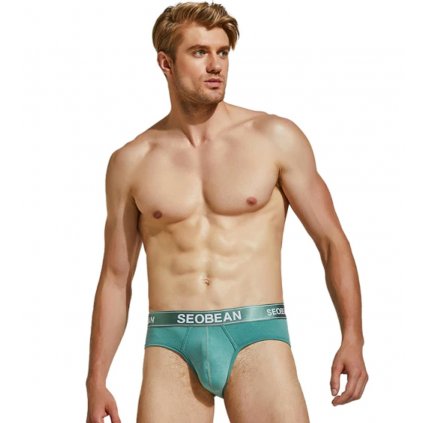 SEOBEAN SOFT LOUNGE BRIEF bavlněné slipy, cut´n´side