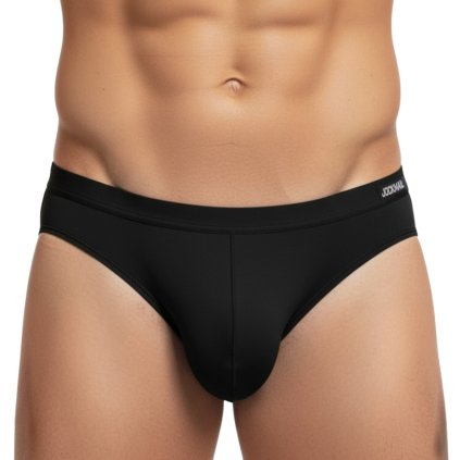 Hladké černé slipy