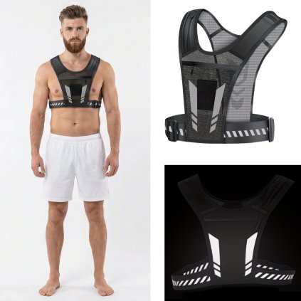 Sportovní postroj  Reflexní prvky