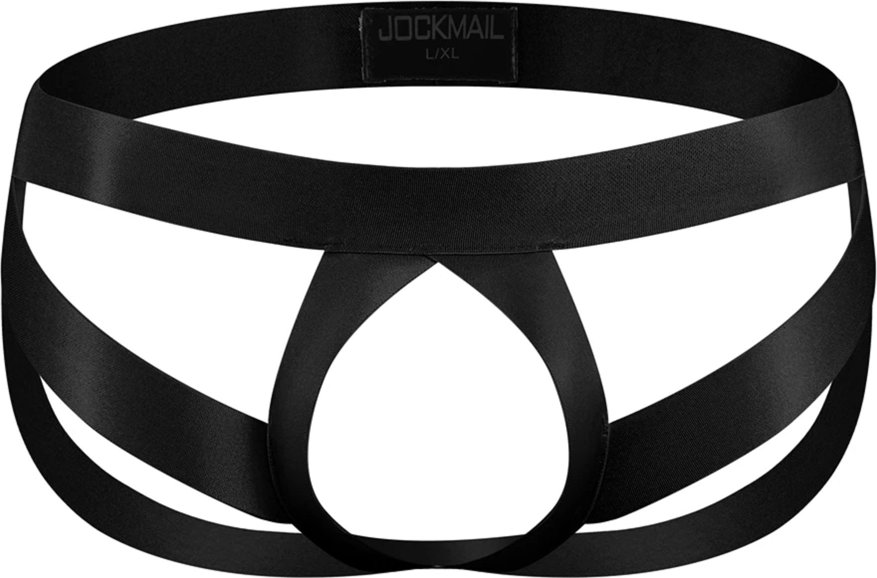 Jocksy bez váčku JOCKMAIL OPEN STRAPS-METAL Velikost: S-M