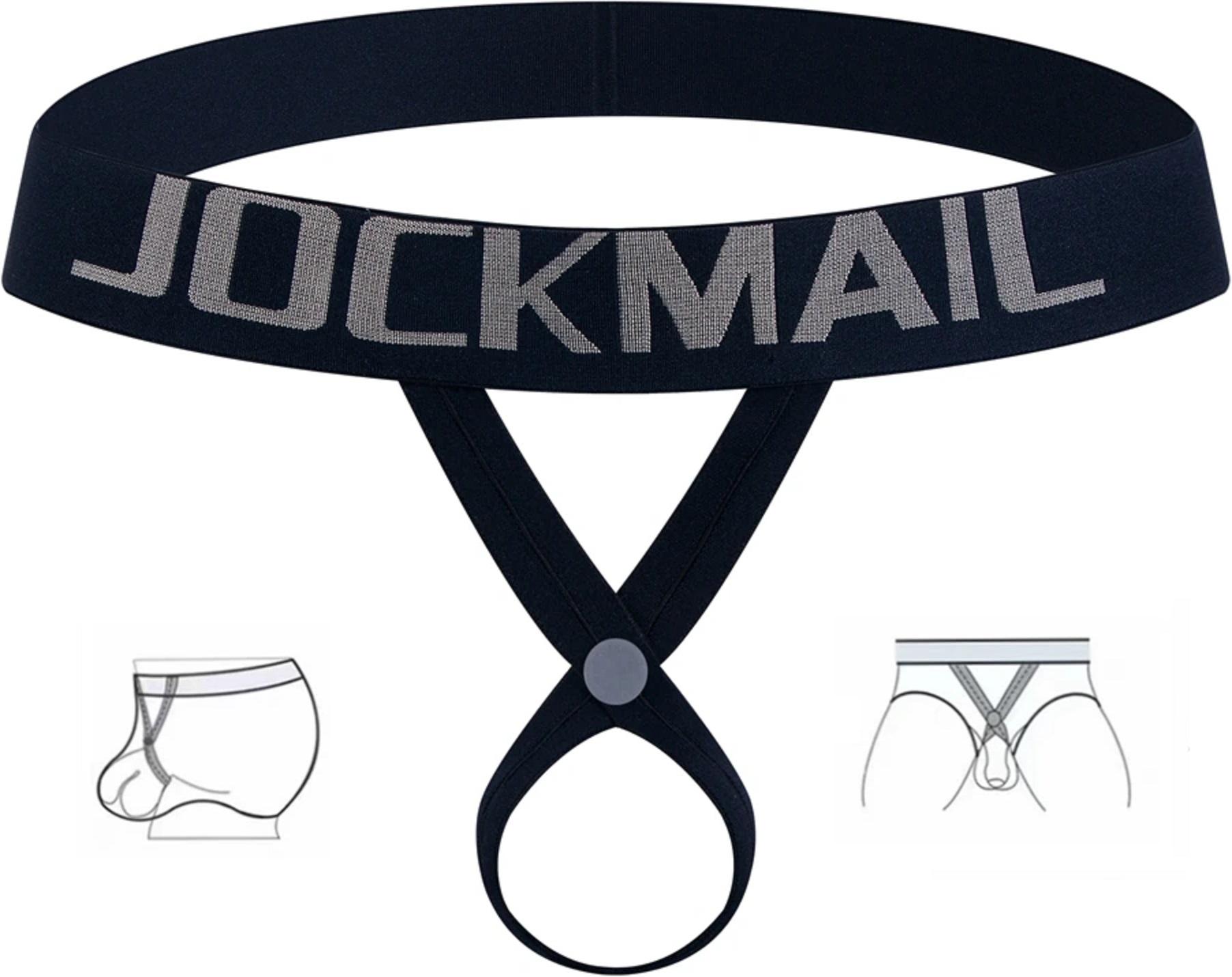 Stavitelný PushUp JOCKMAIL PRO BUTTON STRAPS Velikost: L-XL
