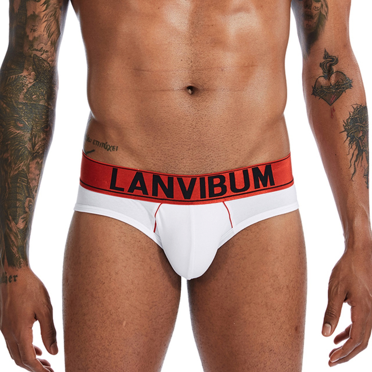 LANVIBUM METALLIC-BAY COMFORT bavlněné slipy s metalickým pasem Velikost: M