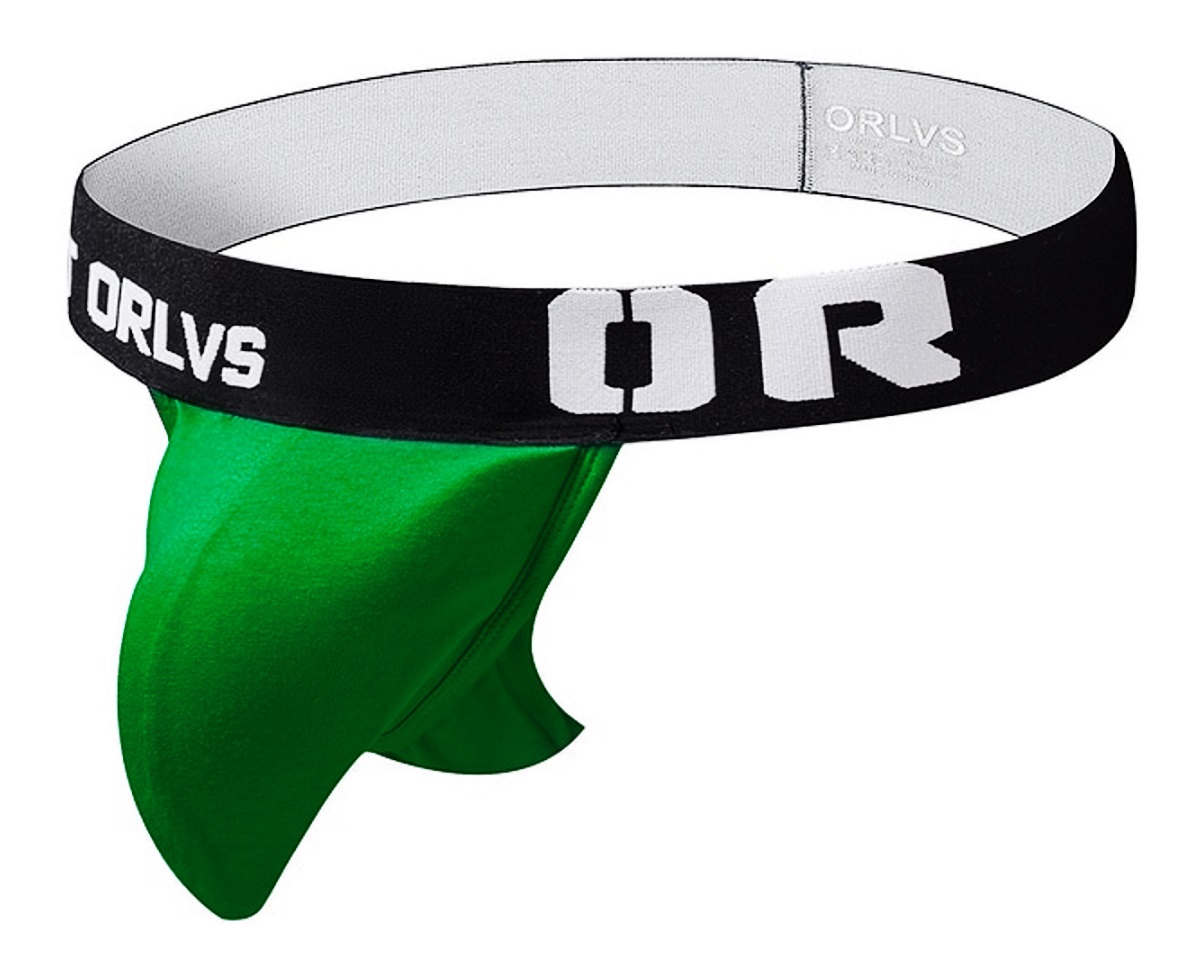 ORLVS POP&UP PUSH-UP O-STRAPS bavlněné o-straps s vnitřním váčkem Velikost: S-M