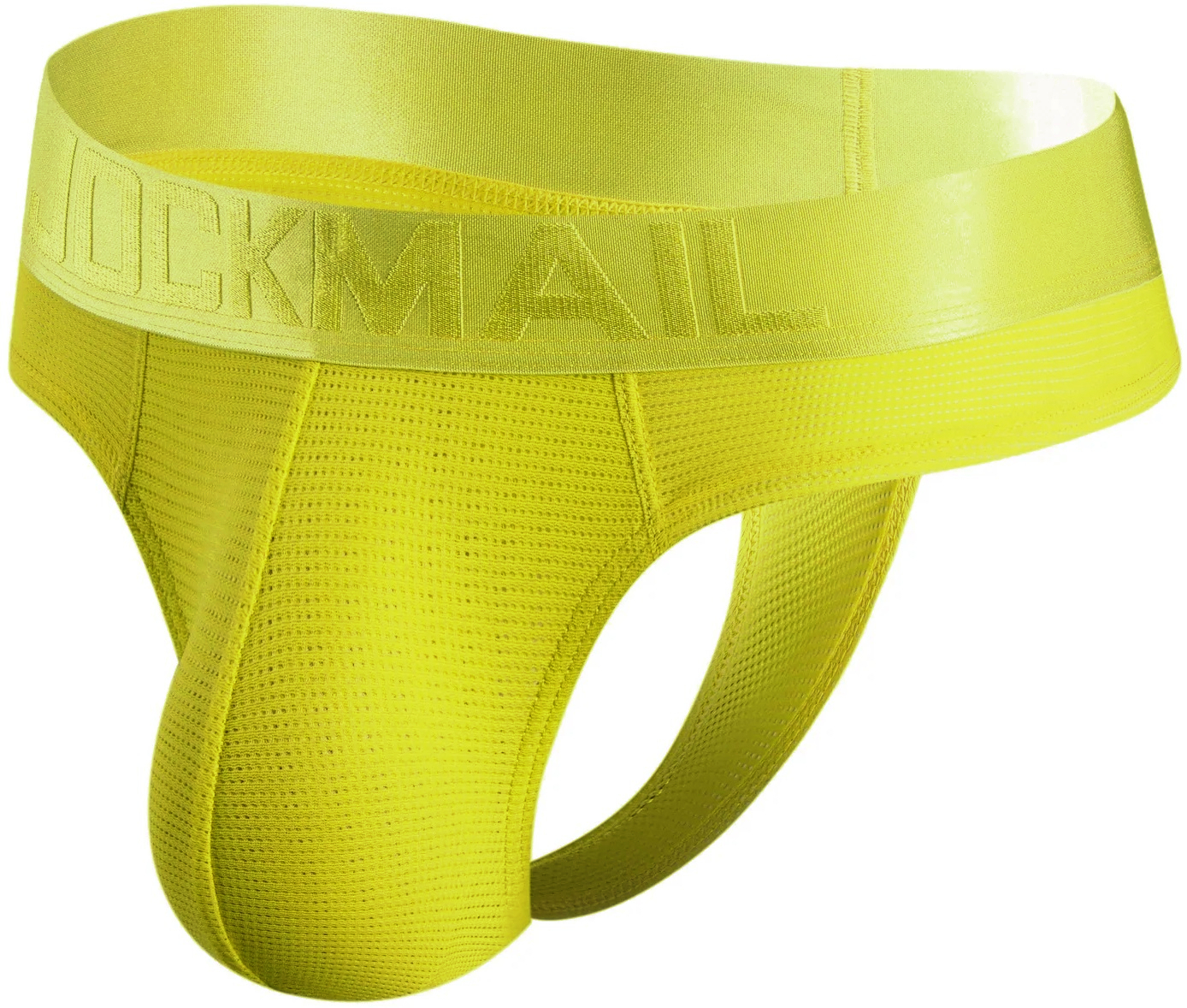 JOCKMAIL METALLIC MOOSSONEE síťovaná elastická tanga s mikrootvory Velikost: M