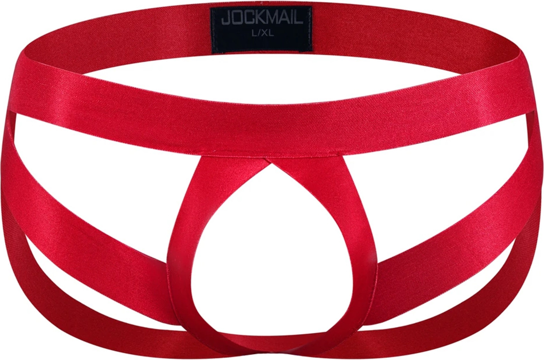 Jocksy bez váčku JOCKMAIL OPEN STRAPS-METAL Velikost: S-M