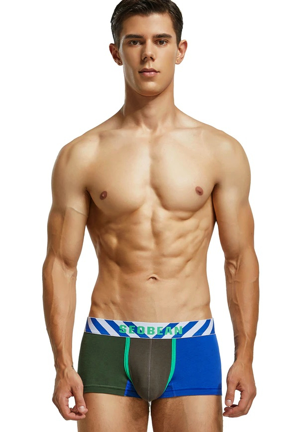 SEOBEAN BEWARE COLOR BLOCK zvýrazňující barevné boxerky Velikost: M