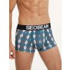 Kárované boxerky SEOBEAN STRING