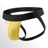 bavlněné jocksy jockstraps DUKEBOY světle žluté
