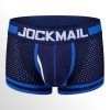 Síťované boxerky Jockmail tmavě modré