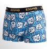 Dukeboy vzorované jemné boxerky s medvídky modré