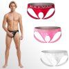 Erotické jocksy JOCKMAIL s otvorem 4 barvy