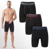 ELEWEAR dlouhé černé boxerky, model