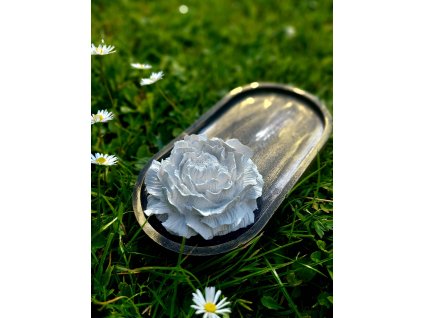 Zlatý aroma difuzér odlévaný ze sádrové hmoty