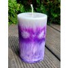 Svíčka malá fialová