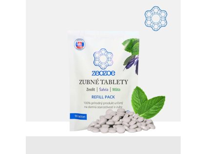 Zubné tablety ZEOZOE REFILL