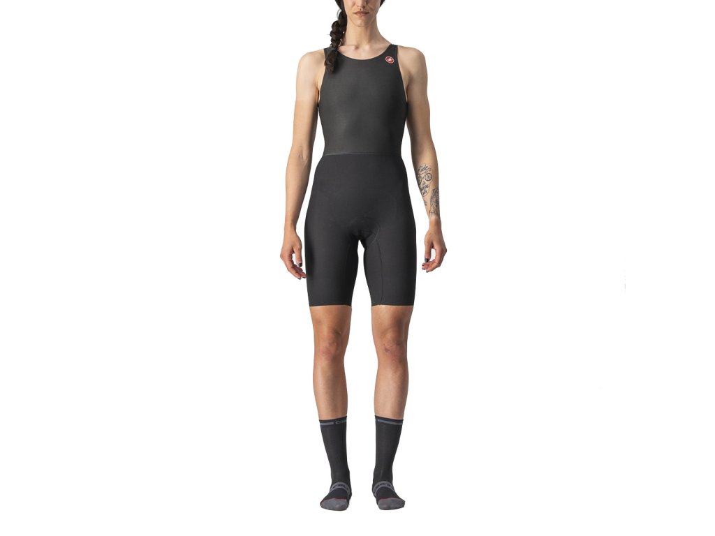 Castelli TRI Elite W Speed Suit, Black  Dámska triatlon kombinéza pre kratšie disciplíny